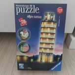 RAVENSBURGER PUZZLE 3D Krzywa Wieża w Pizie nocą podswietlana led