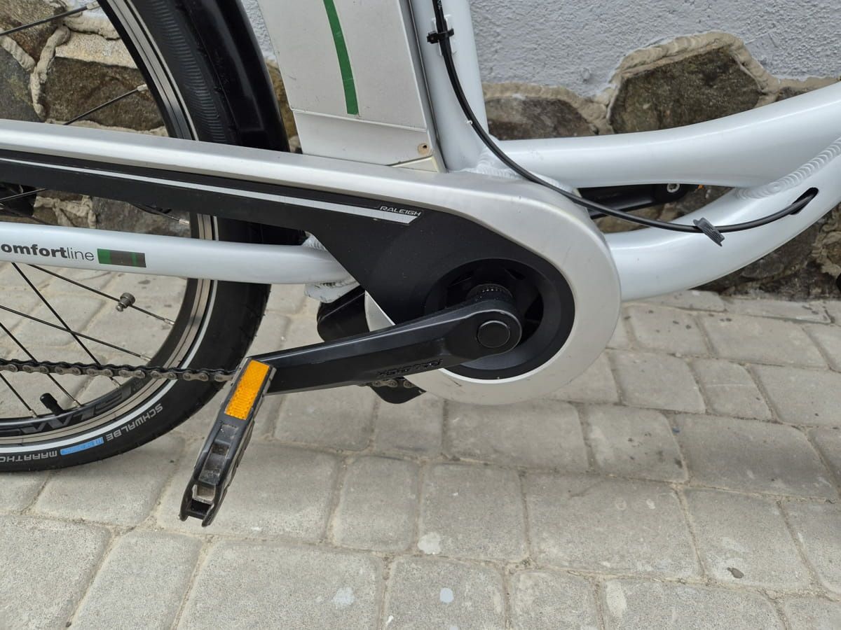 Електровелосипед дамка бу з Європи алюмінієвий гідравліка Raleigh 26 A