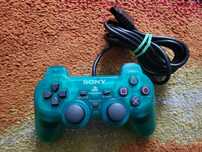 Oryginalny Pad PS2 Playstation 2 Sony Dualshock 2 Zielony Green - BDB