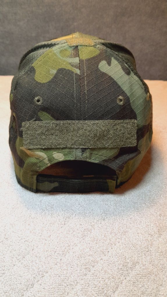 Czapka z daszkiem taktyczna kamuflaż zielony Punisher
