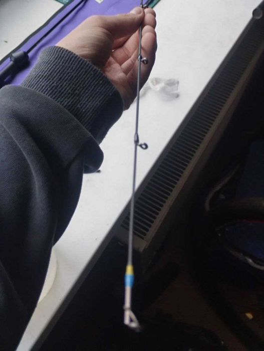 вудлище та катушка Flagman '24 Blackfire Area 62SUL 1.88м 0.4-3г