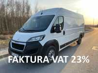 Peugeot Boxer  L3H2, Salon PL, Bezwypadkowy, F-ra VAT 23%, Fotel pneumat, Klima