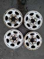 Felgi STALOWE 6x139.7 15" Et25 Nissan Terrano 4 sztuki