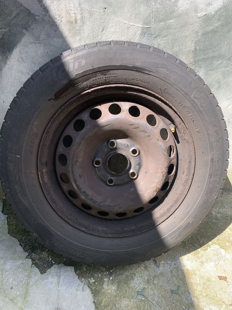Колесо 1шт 195/65 R15 91T Міжсесонне Alpin(michelin)