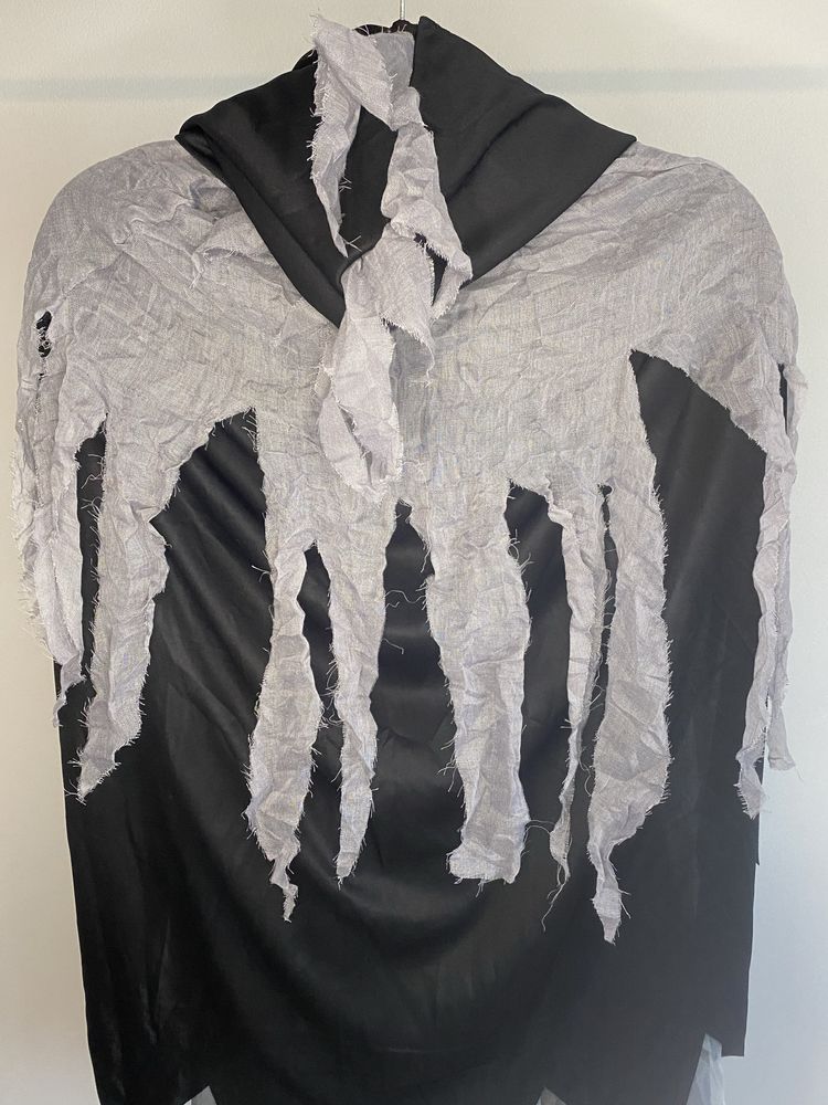 Strój przebranie na halloween wraz z dodatkami szkieletor , szkieletka