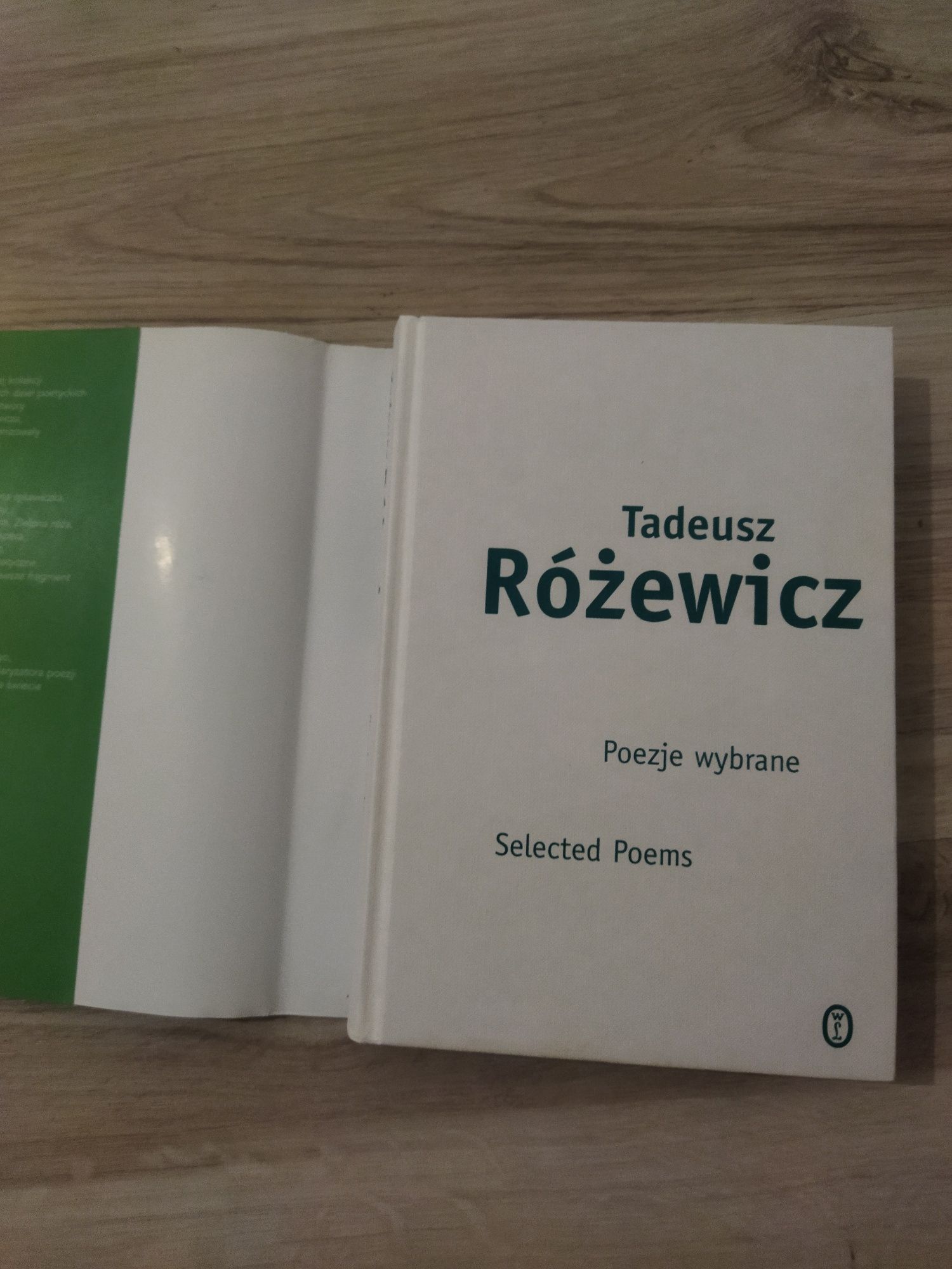 Poezję wybrane dwujęzycznie, Tadeusz Różewicz