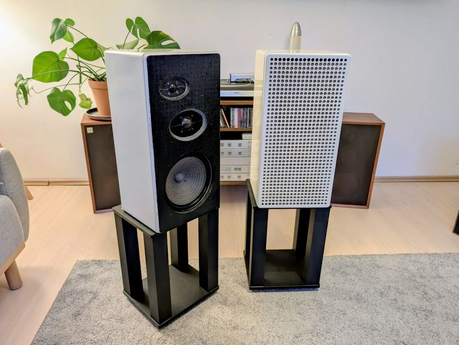 Wega LB3521 monitory/kolumny głośnikowe, niemieckie retro, vintage 70'