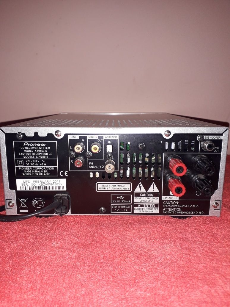 Audio- system " Pioneer X- HM 50