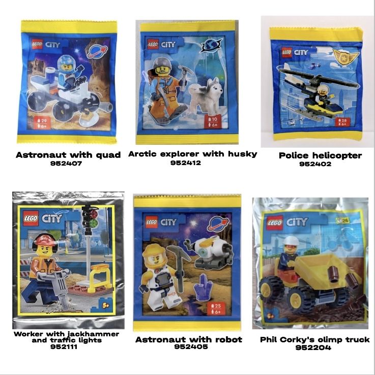 Lego city Foil pack