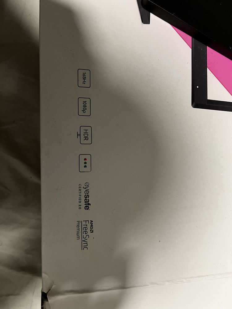 Monitor omen 27’ 165Hz