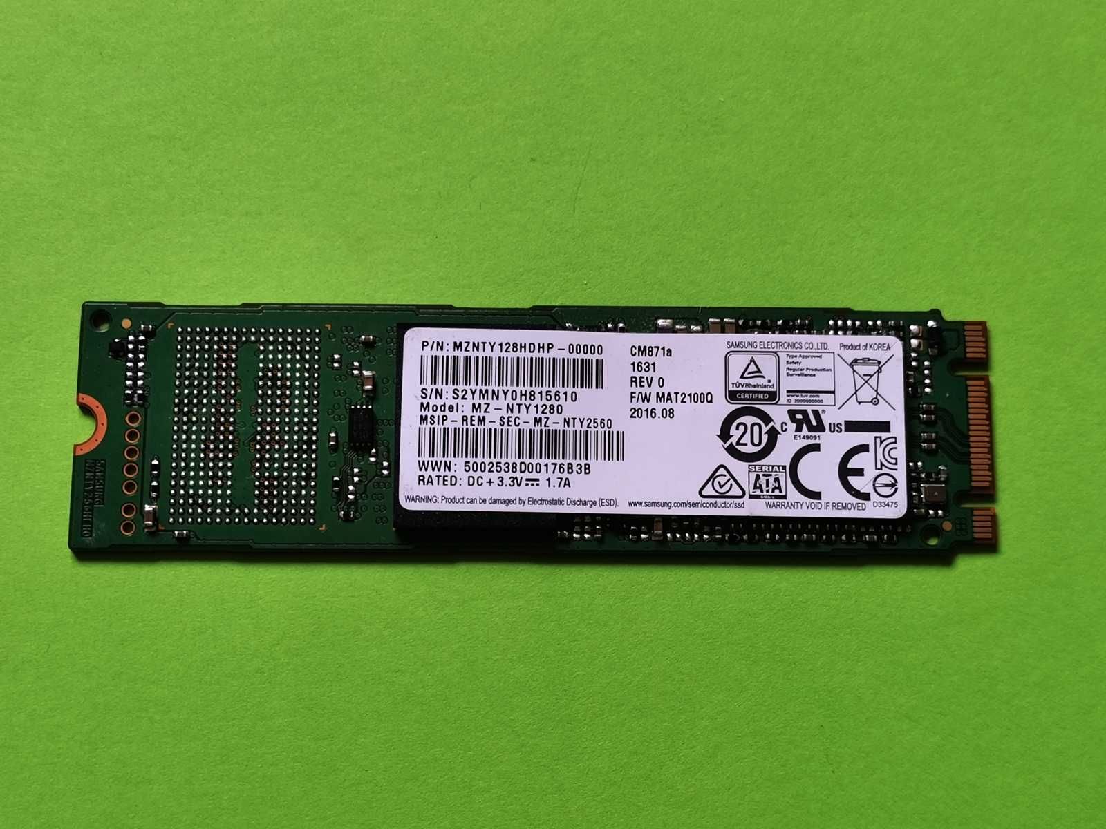 SSD M2 128GB Samsung Cm871A