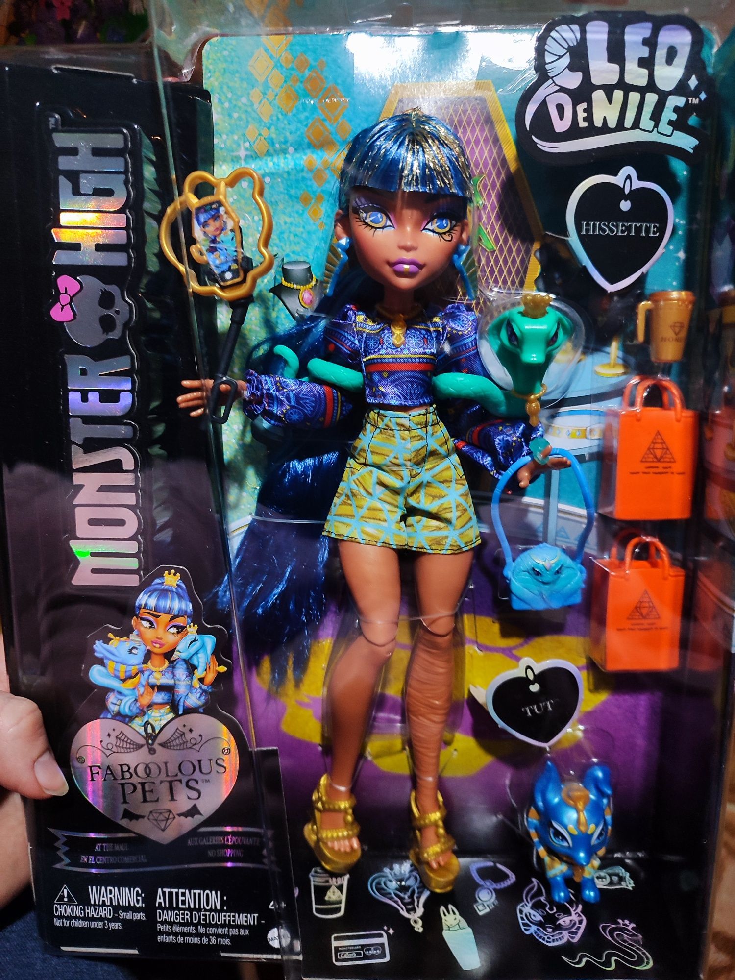Лялька Монстер Хай Клео Monster High Cleo de Nile Fashion Dollfabulous