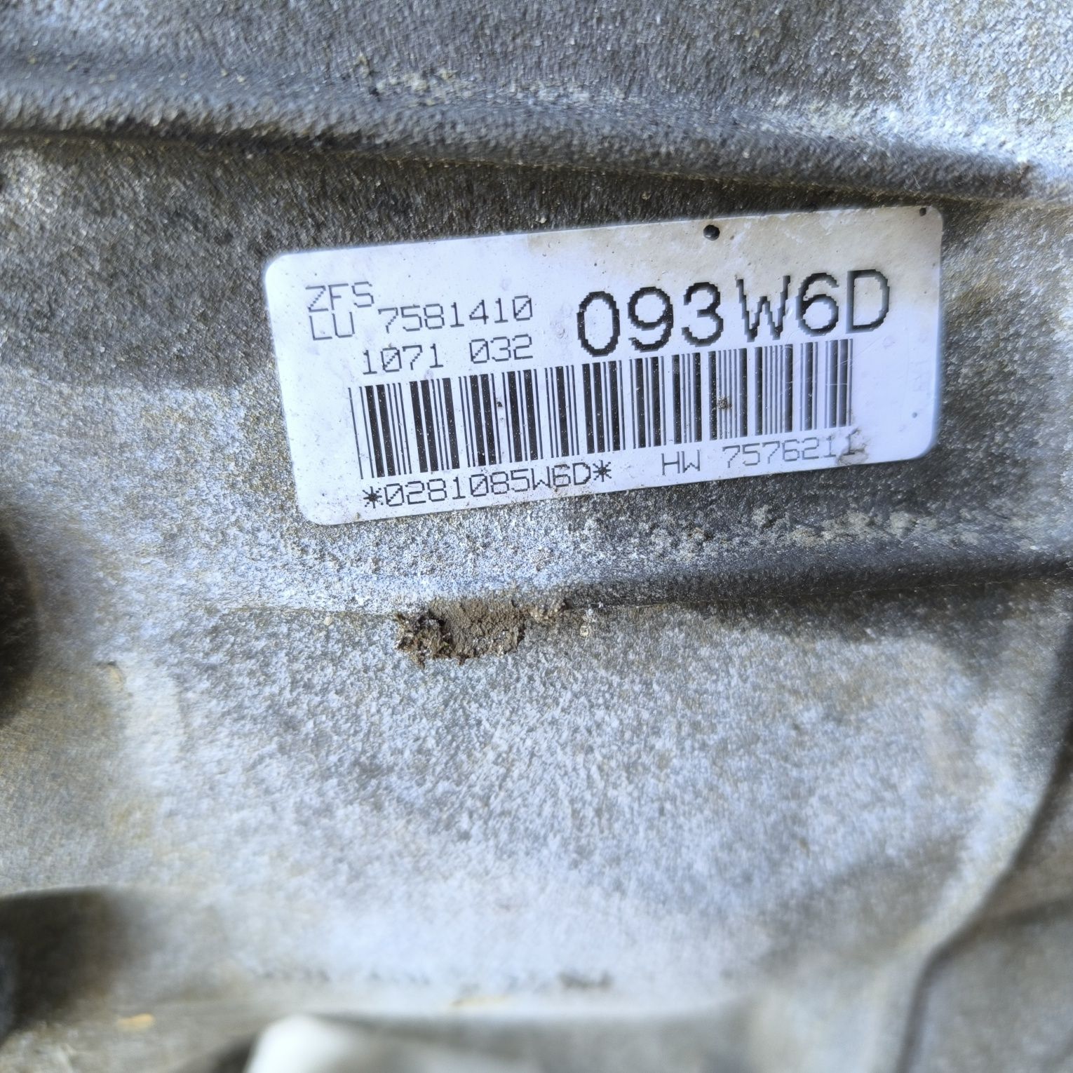 Skrzynia biegów bmw E60 E61 2.0d  n47 6hp21