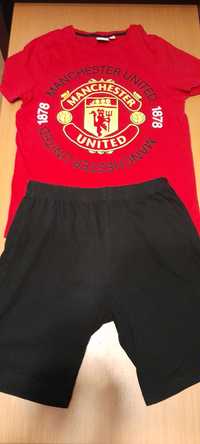 Piżama letnia  licencja Manchester United 146/152
