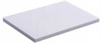 PCV TWARDE - białe 1mm - płyta 20x10cm - 200x100 pcw pvc