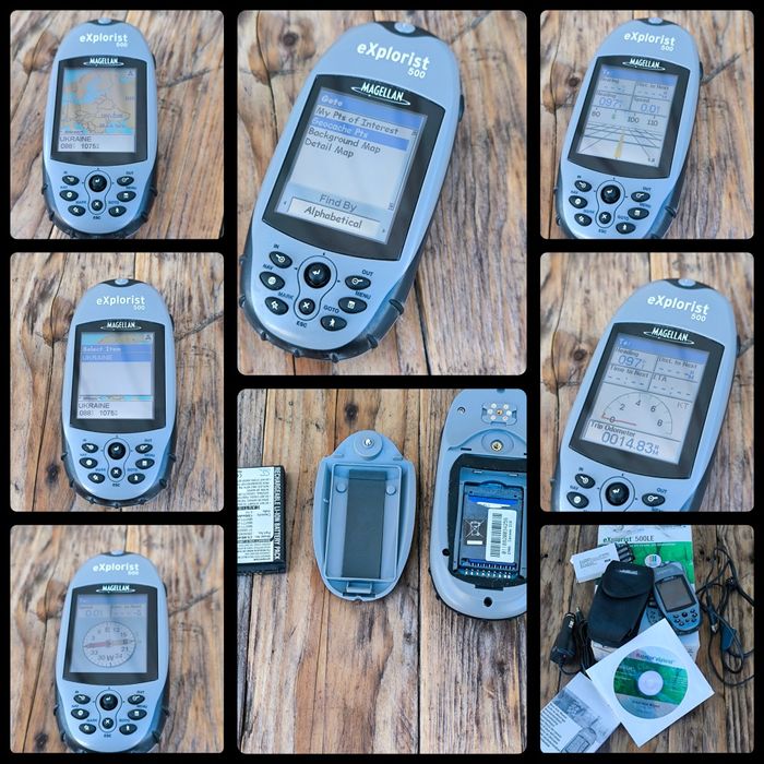 Туристичний навігатор Magellan eXplorist 500
