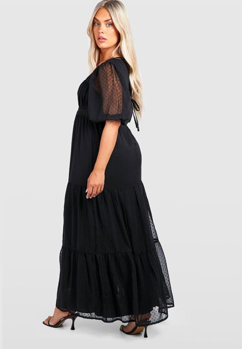 Святкова вечірня максі сукня батал плаття великого розміру 58-60