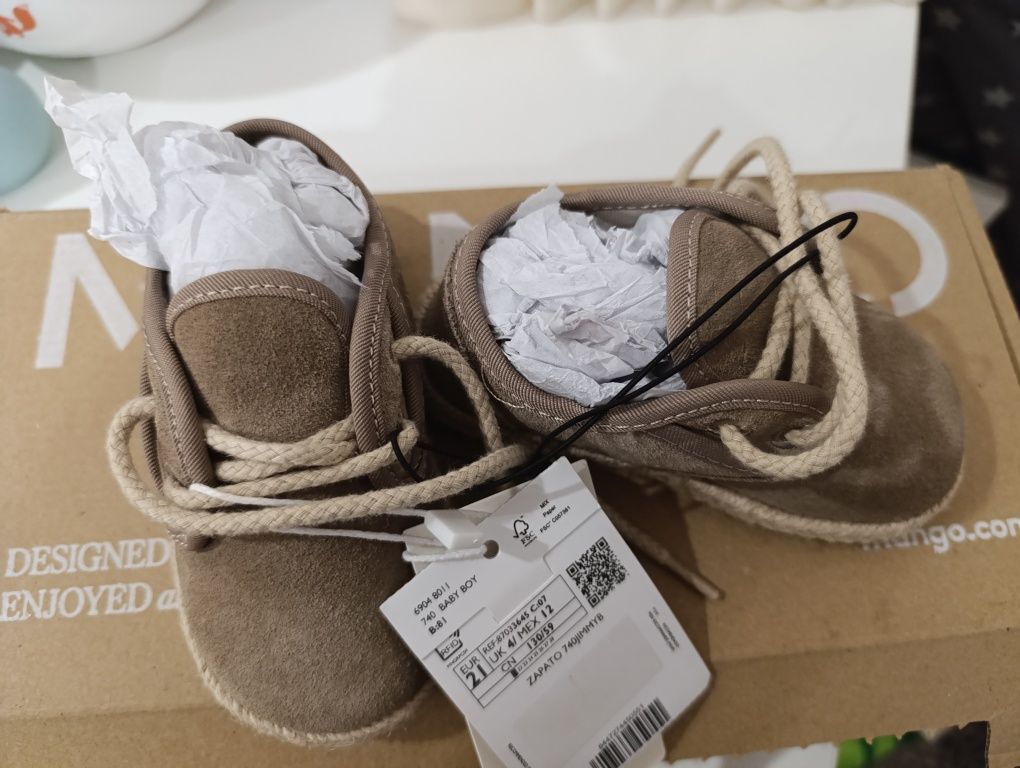 Sapatos  mango menino