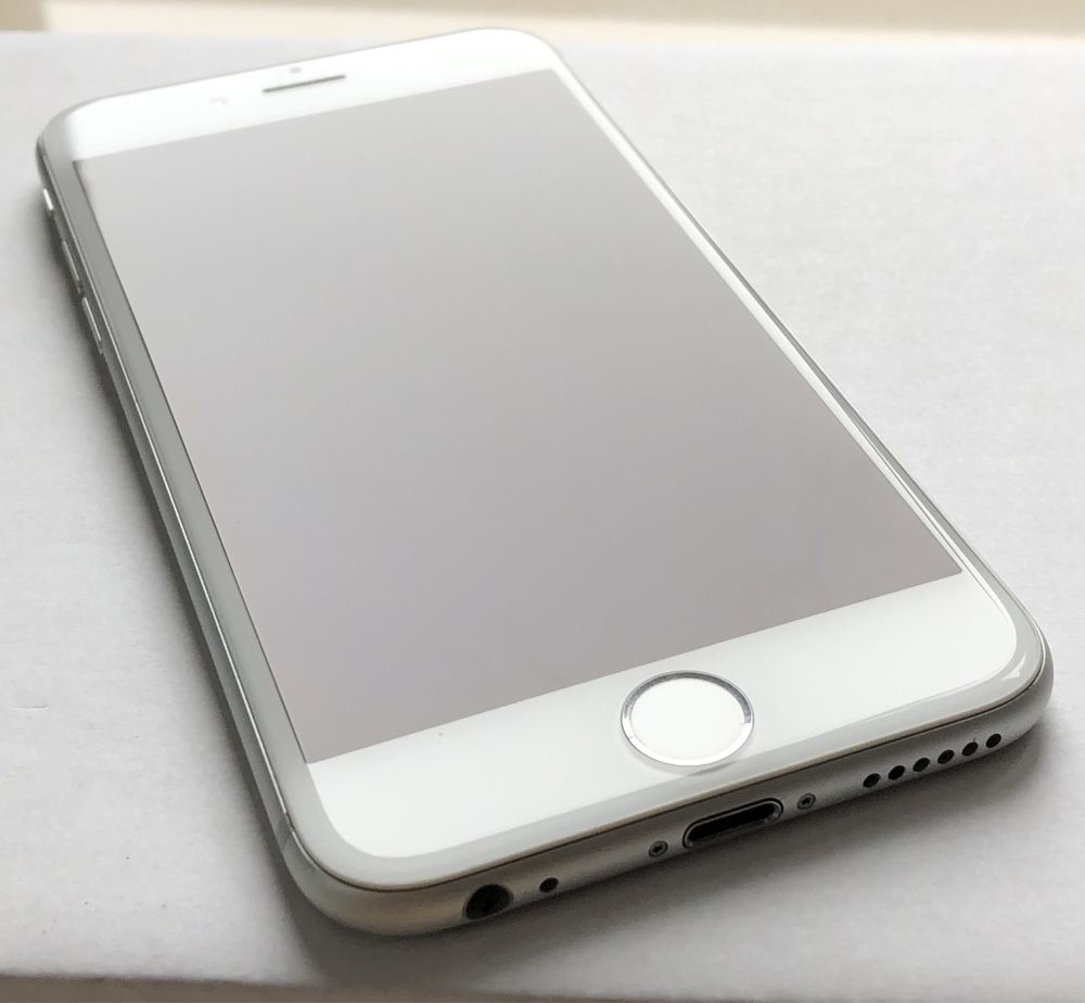 Apple iPhone 6 silver SUPER STAN !