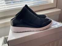 Кросівки Steve Madden оригінал з відкритою пʼятою чорні кеди