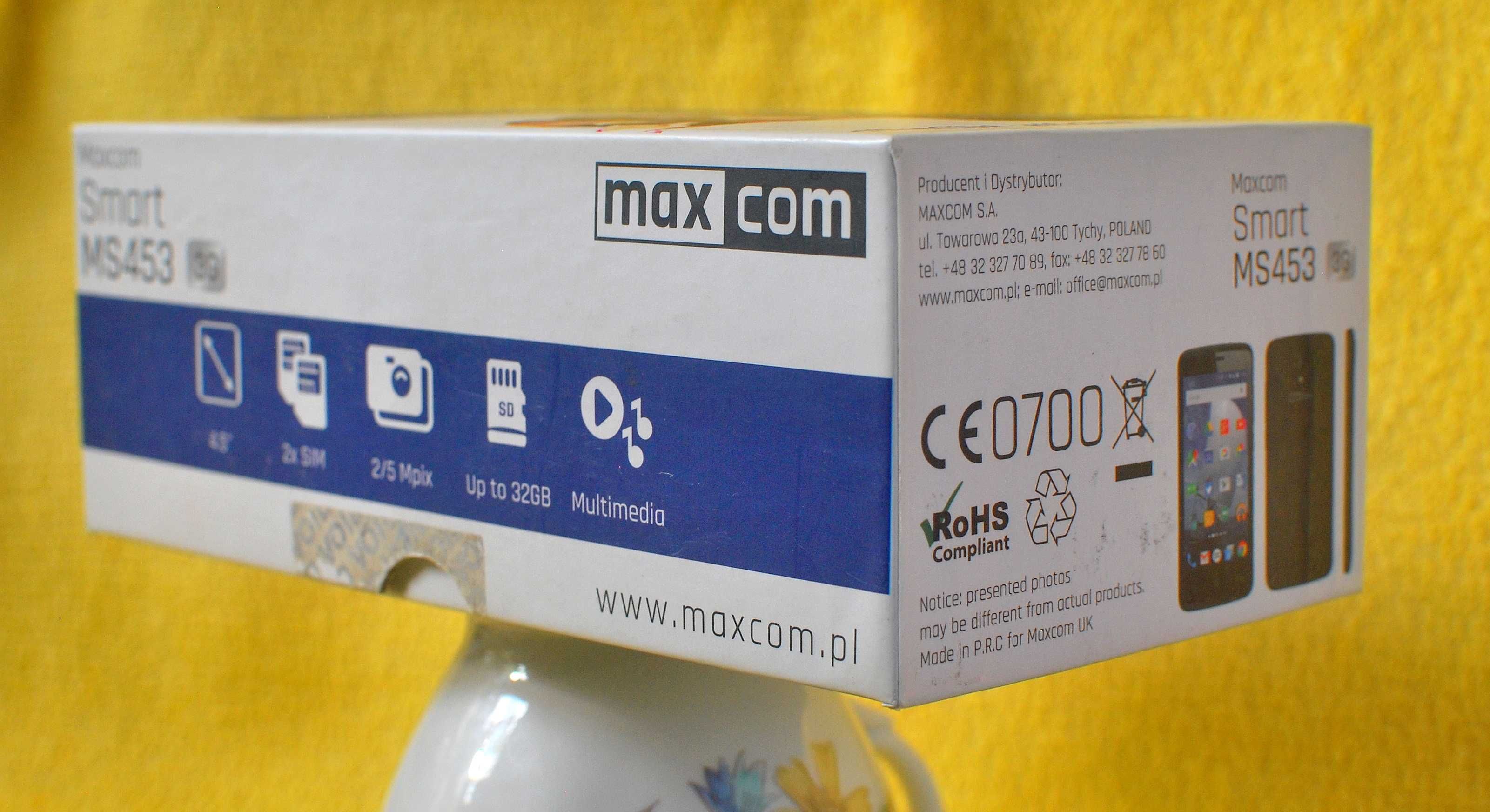 Telefon Maxcom smart MS 453 bardzo ładny