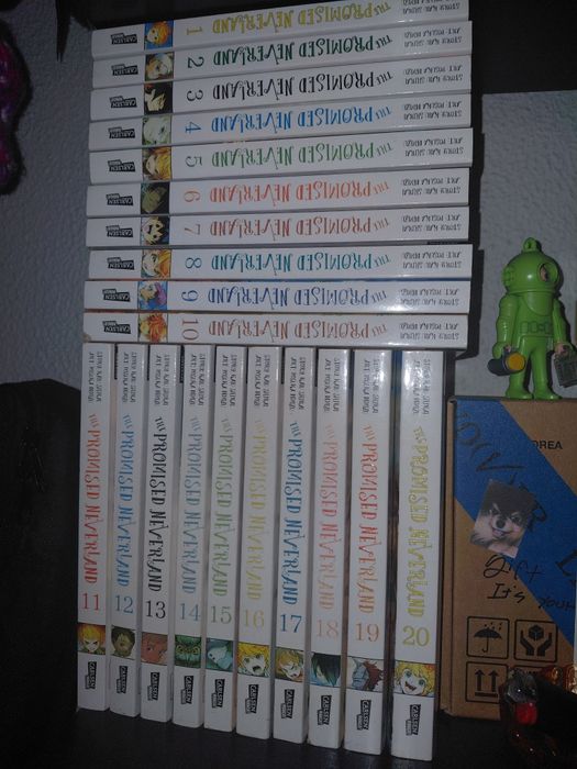 Manga The promissed neverland 1-20 (Alemão)
