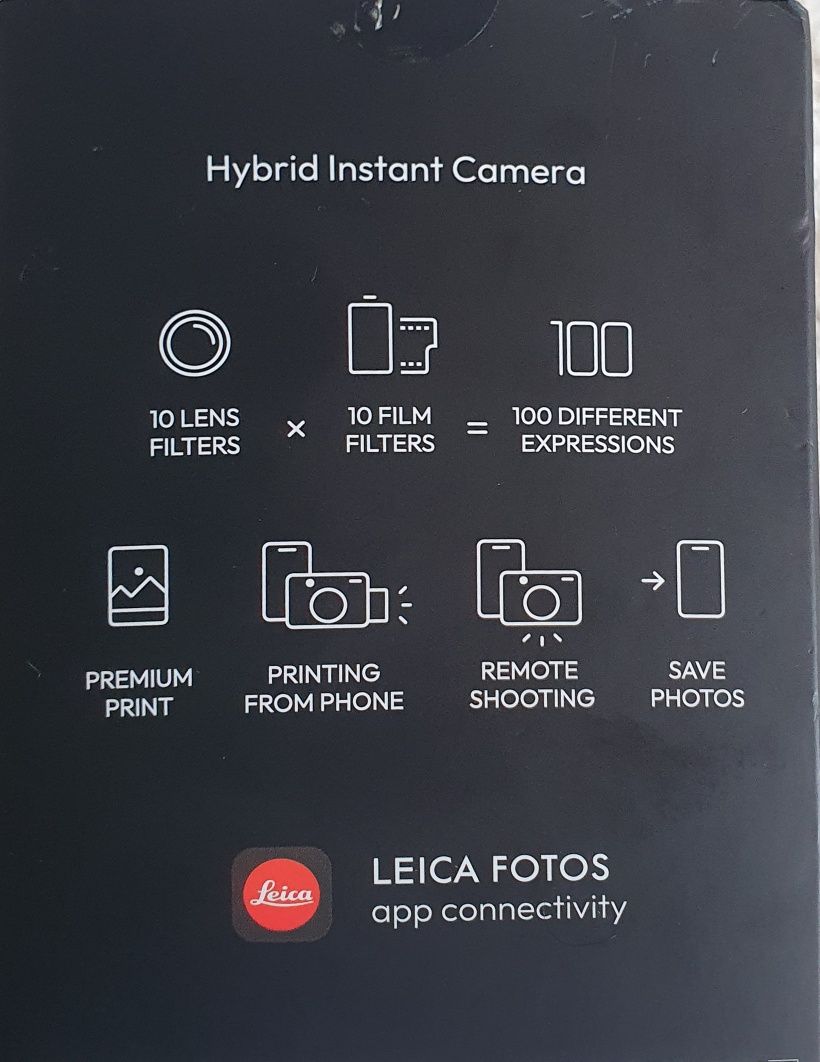 Câmara Instantânea Leica Sofort 2 – Edição Comemorativa, Como Nova!