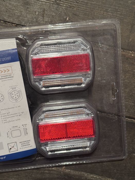 Lampy LED na magnes TT Technology – komplet, nowe