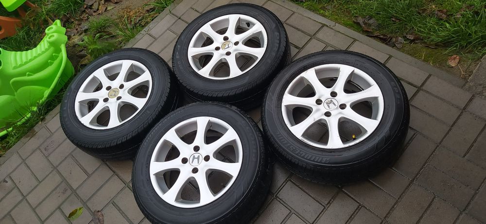 Alufelgi 4x100 15 cali Honda Civic koła z oponami