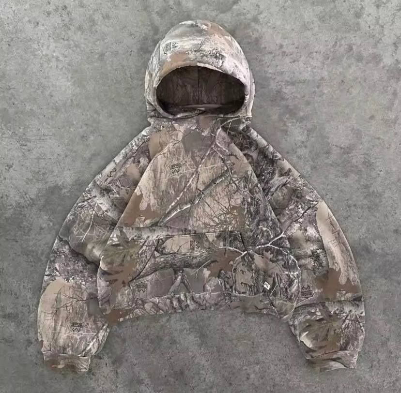 Камуфляжна зіпка, худі y2k, sk8