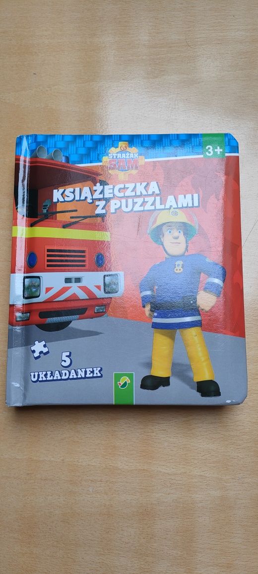 Strażak sam, książka strażak sam,puzzle strażak sam,książeczka strażak