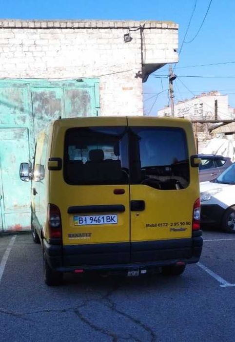 Renault Master 2004р 2.5л грузо-пасажир