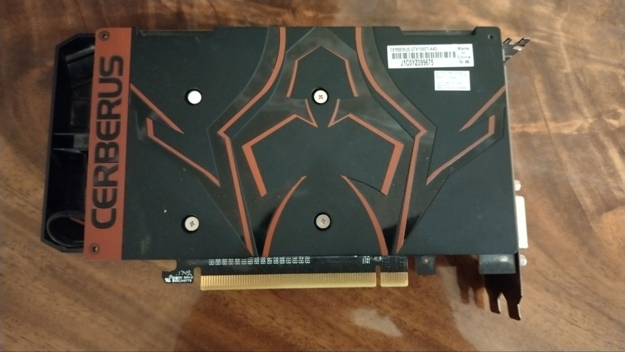 Видеокарта GTX 1050ti Cerberus edition