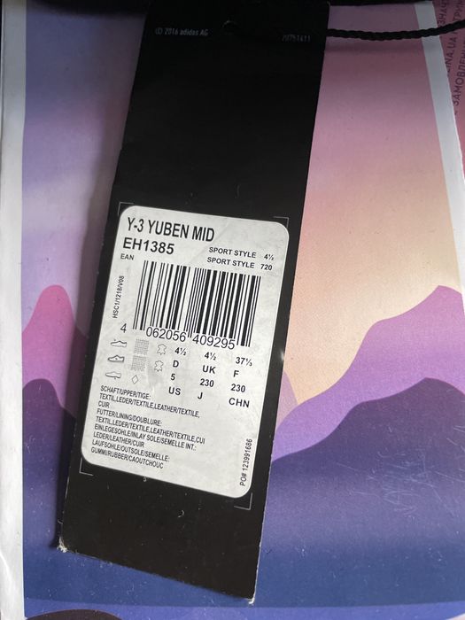 Adidas Y-3 Yuben Mid Sneakers