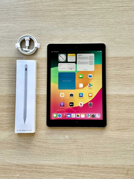 iPad 6 32GB Czarny – Idealny Stan, 95% Baterii, 69 cykli, Bez Blokad