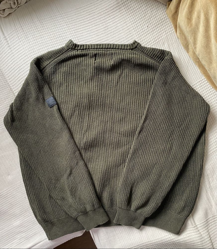 Indicode Jeans zielony sweter bluza khaki XL