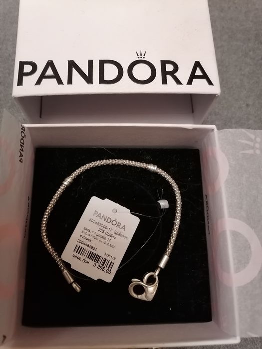 Браслет, шарми, подовжувачи Pandora