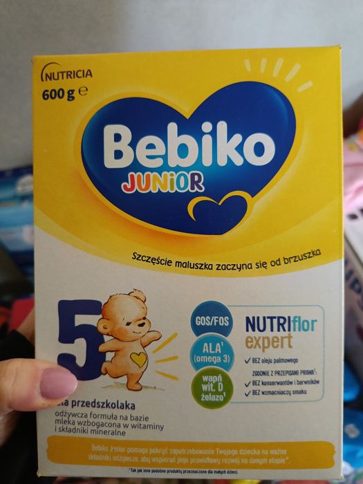 Mleko modyfikowane Bebiko junior 5 nowe 600g