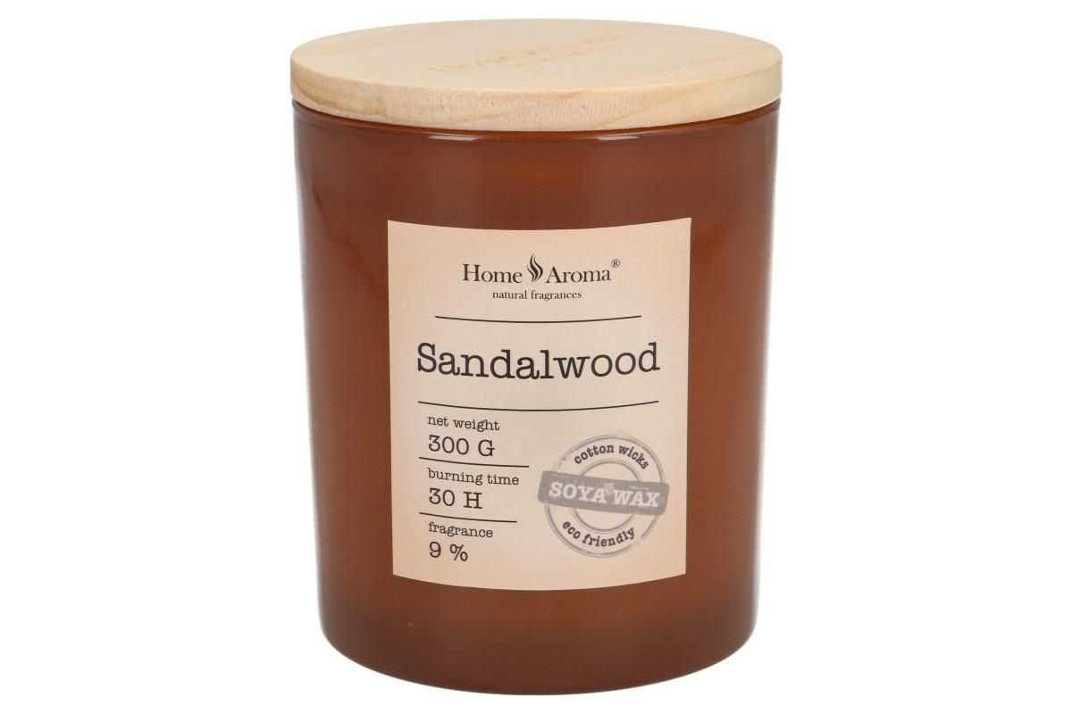 ŚWIECA SOJOWA Premium Sanalwood 300g