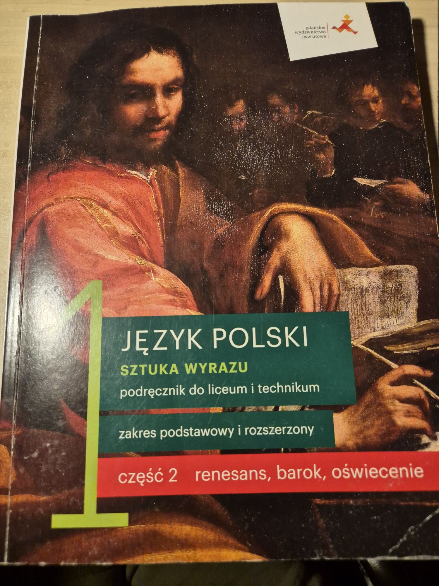 GWO podręcznik do języka polskiego klasa 1 część 2