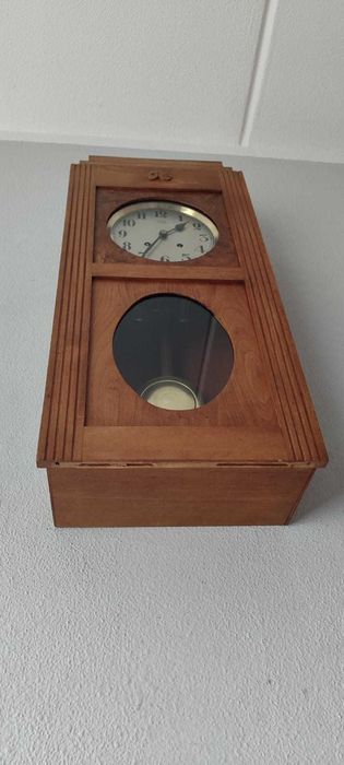388 Zegar wiszący mechaniczny Vedette Brevete antyk