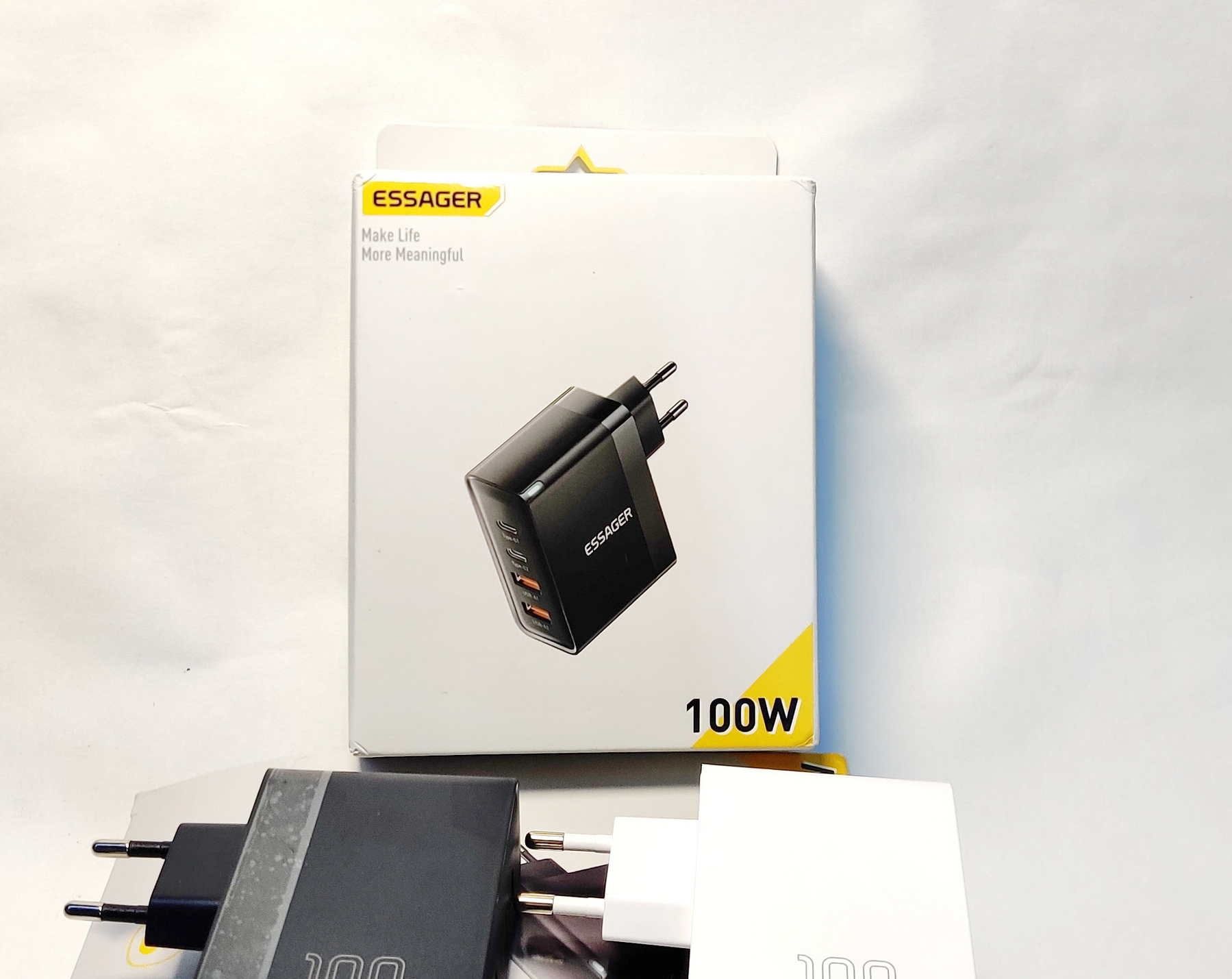 Зарядное устройство Essager 100W GAN PD (power delivery) 100Вт Quick