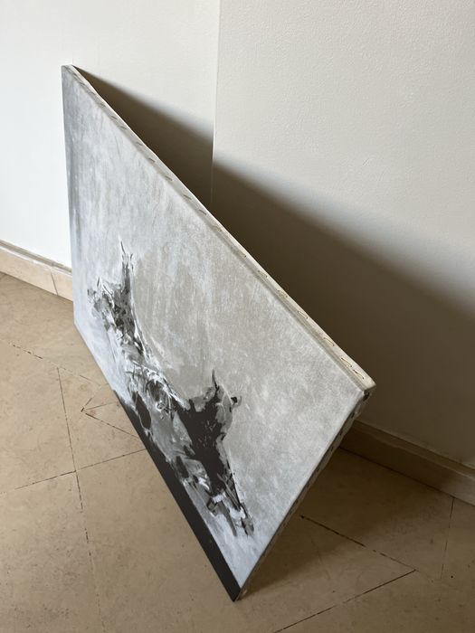 Julio Pomar - SERIGRAFIA: 2 Cavalos a negro