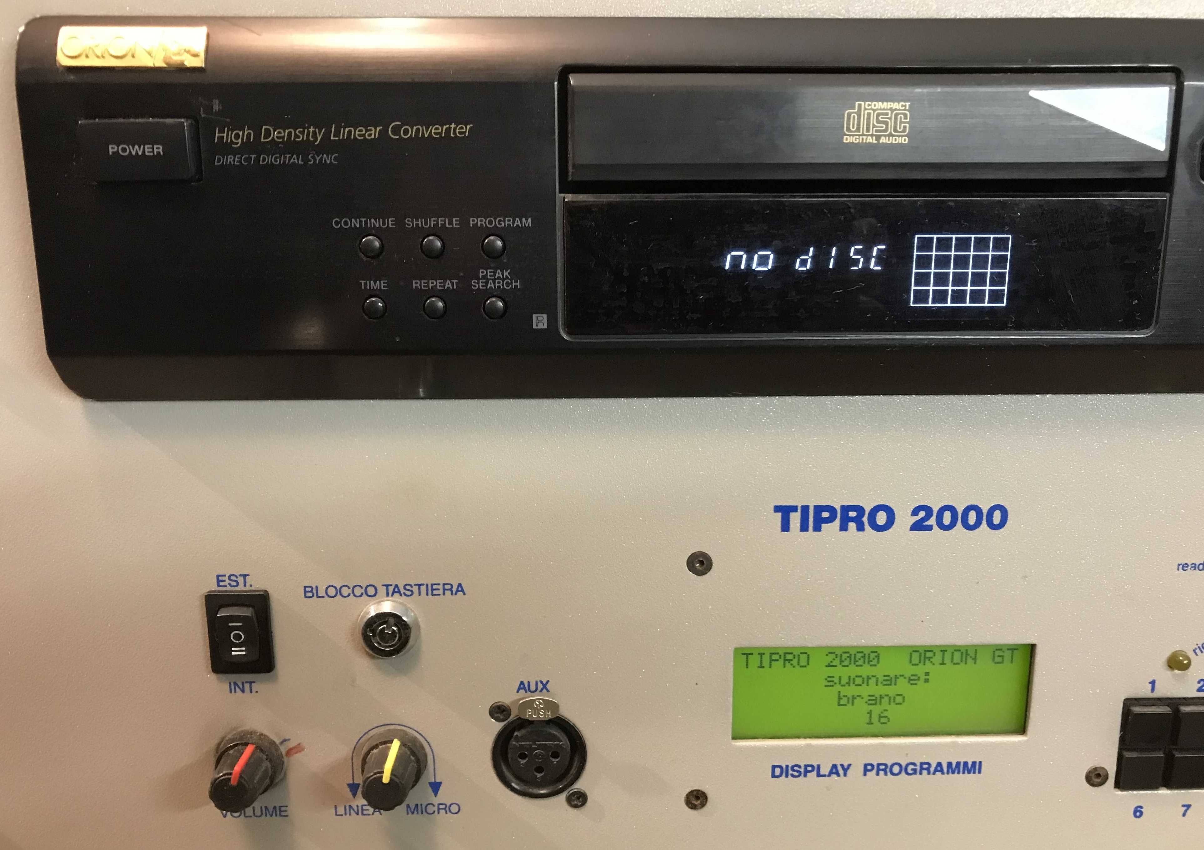 ORION-gt Wzmacniacz + Programowalny CD Player  +Czytnik Kart +Sampler?