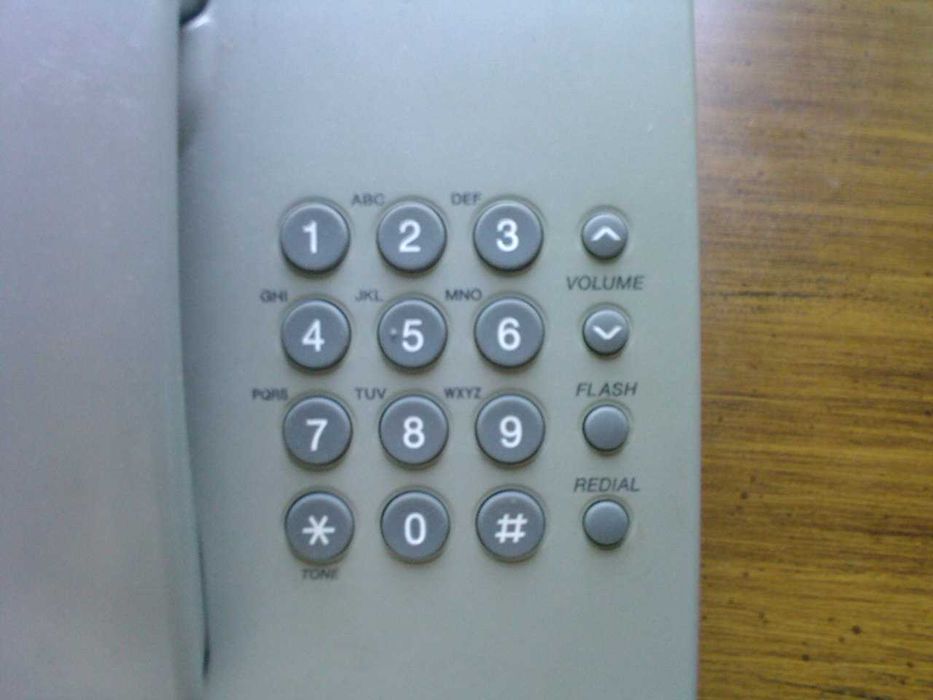 Стационарный телефонный аппарат "Panasonic" с АОН, б/у, отл. раб.сост.