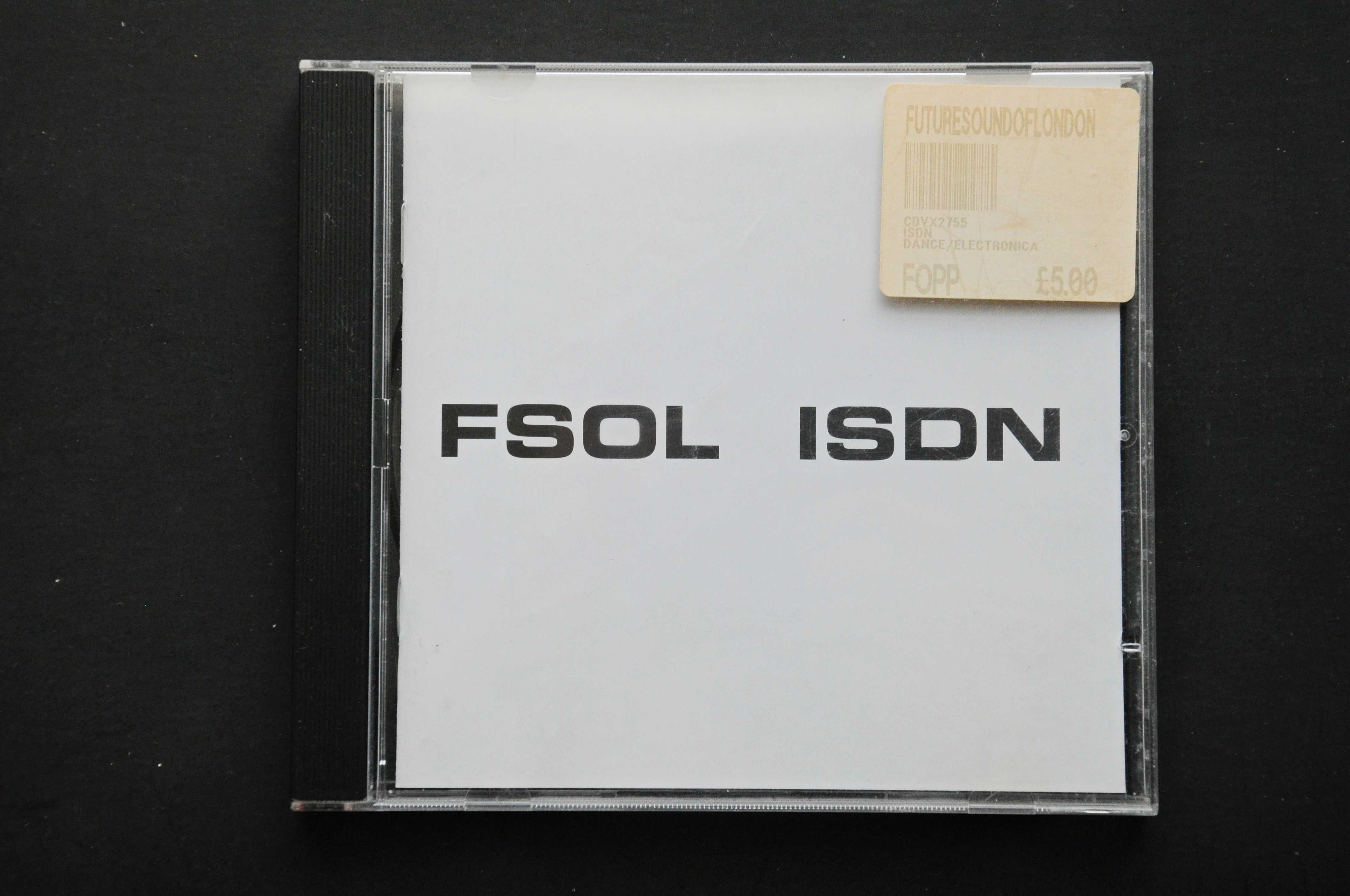 FSOL - ISDN (The Future Sound of London) cd
