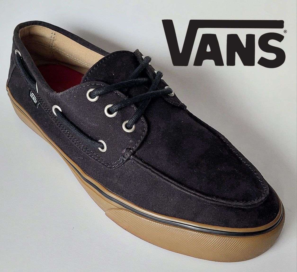 Buty Vans Chauffeur SF Black Gum roz.44,5 Boat Ultracush Lite