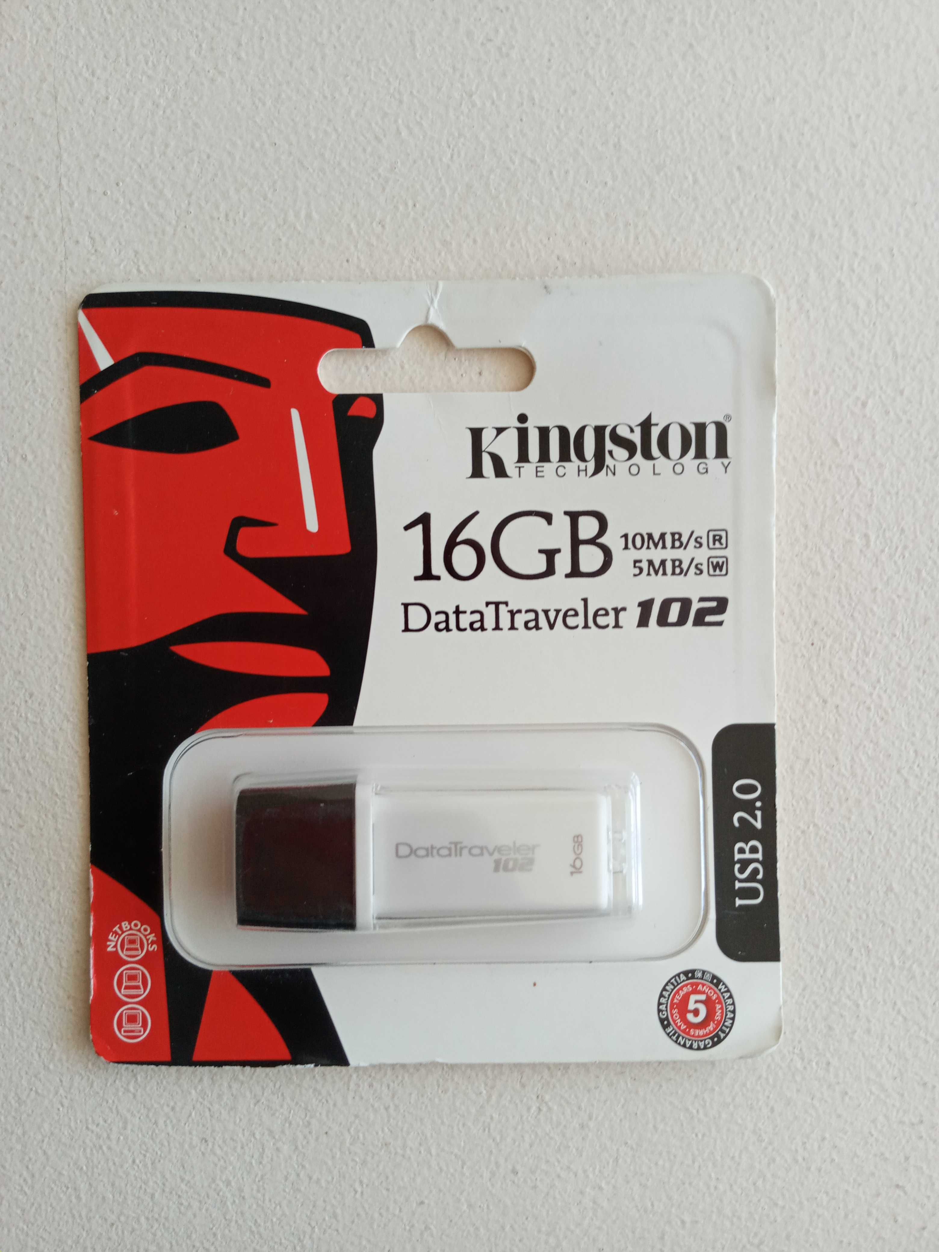 Флеш память Kingston 16GB DataTravel 102