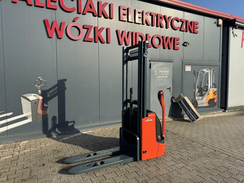 Paleciak elektryczny Linde L 12 wózek 330 cm 1200 kg wózek Jak Nowy