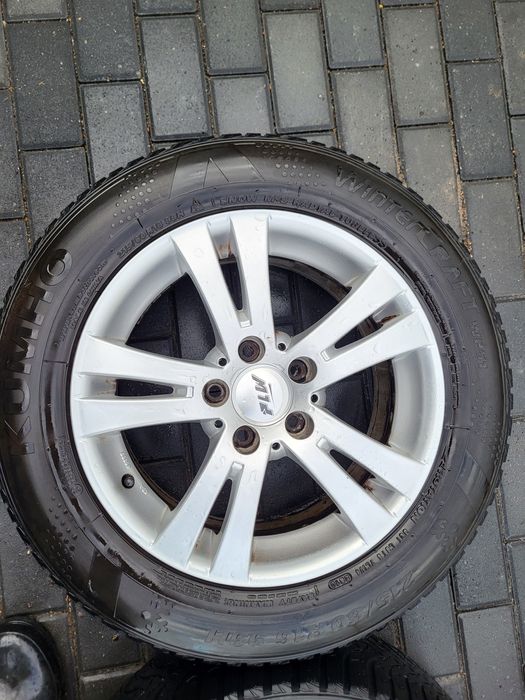 Alufelgi 5x112 16' opony zimowe 215/60/16